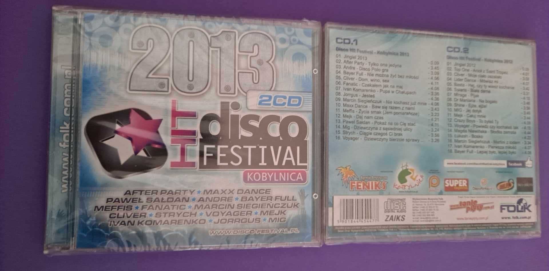 Disco Hit Festival Kobylnica 2013 CD NOWA FOLIA - 2 CD disco polo