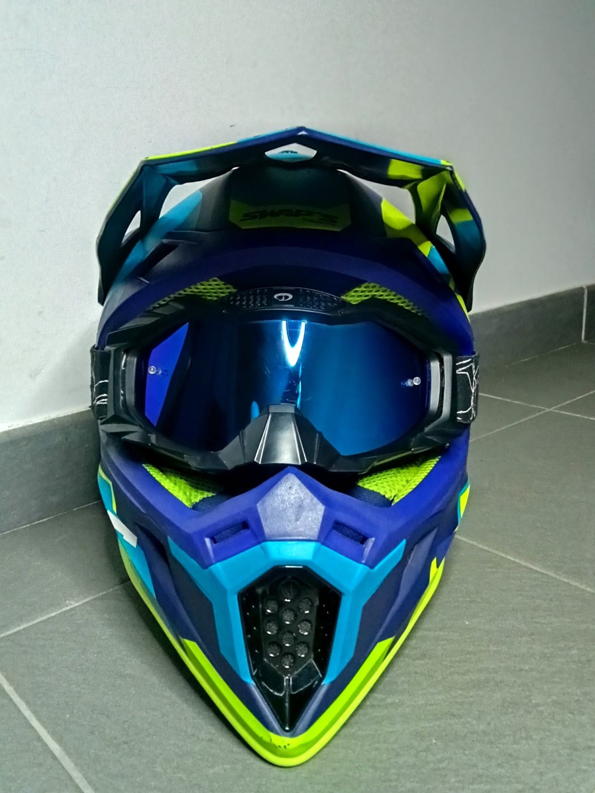 Capacete de mota swap's