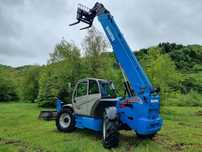 Manitou MT1840 Ładowarka Teleskopowa 18 metrów jak Nowa z Norwegii 2016r Widły i łyżka  Zero luzów i wycieków Brzytwa! Serwisowana w DEKRA Perfekcyjny stan