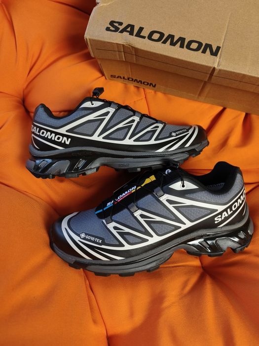 ОРИГИНАЛ Salomon Xt-6 Gore-Tex Black Lunar Rock 416635 474506 новые