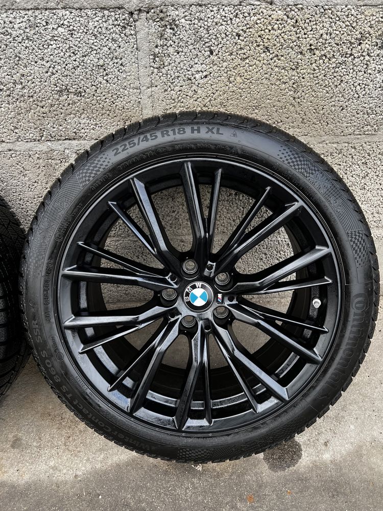 Oryginalne Koła Zimowe R18 5x112 BMW Styl 796M MPakiet g20 g21 2023r.