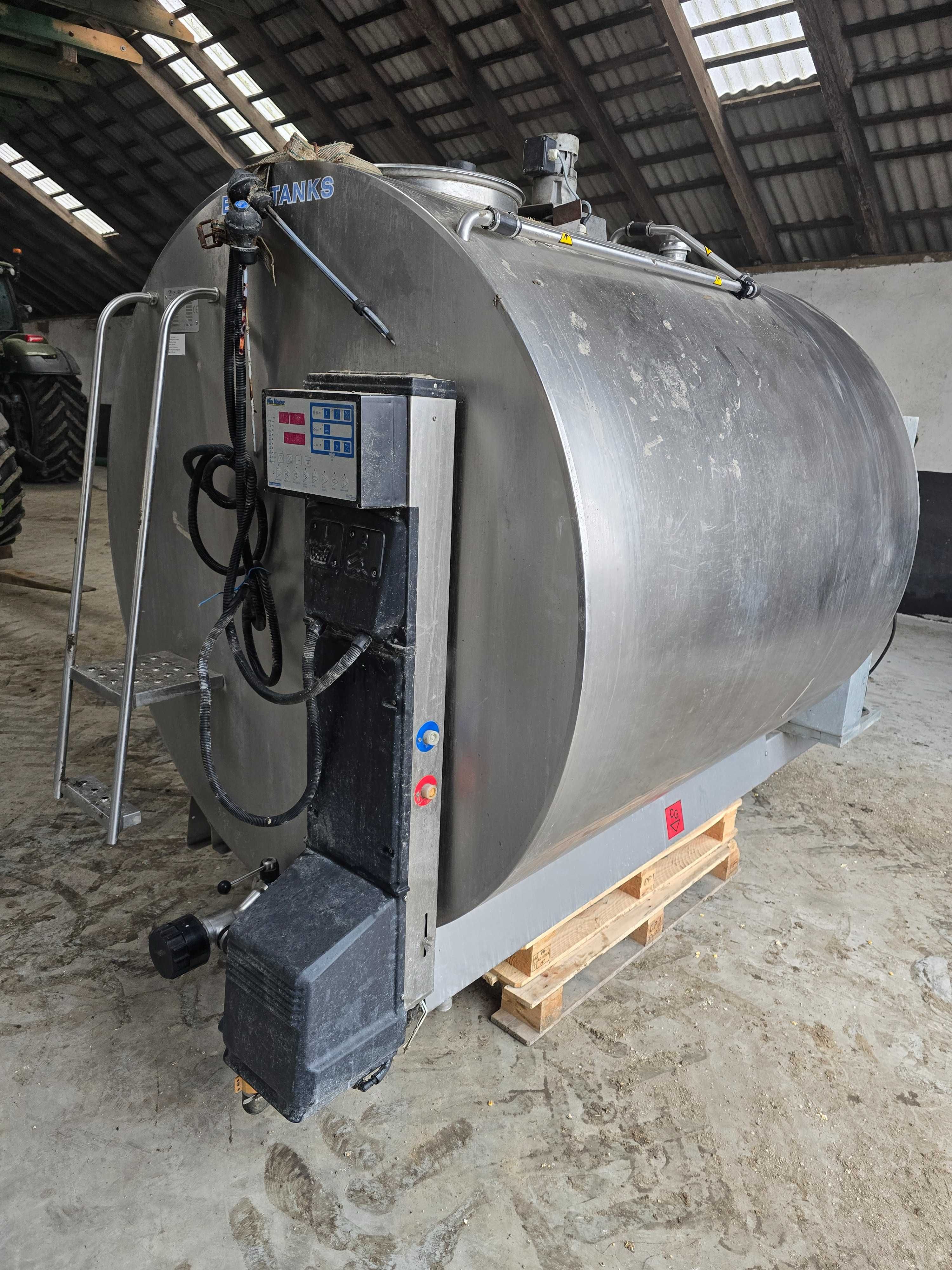 Schładzalnik Eurotanks Wedholms 3200L Zbiornik na mleko