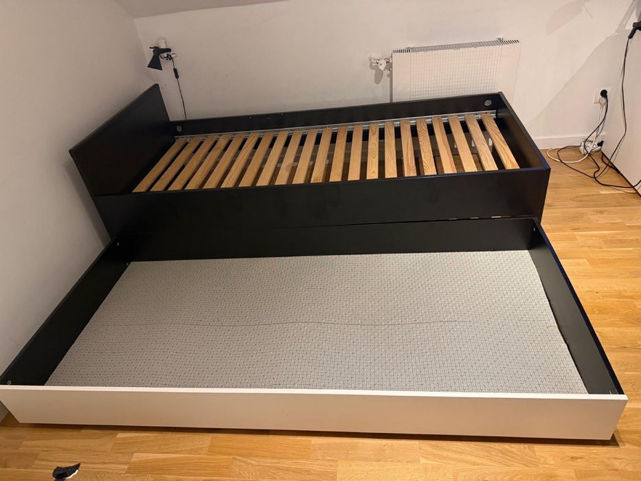 Łózko jednoosobowe VOX, 90/200 z szufladą na posciel