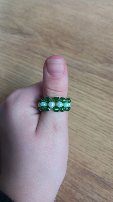 pierścionki przeplatane