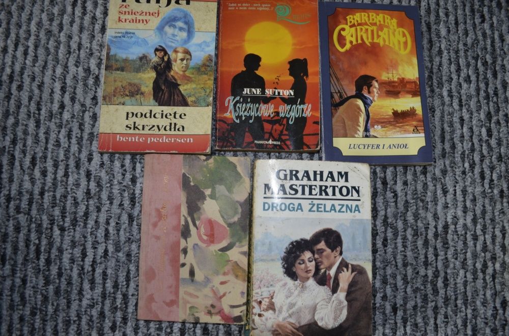 harlequin romans zestaw 5 książek