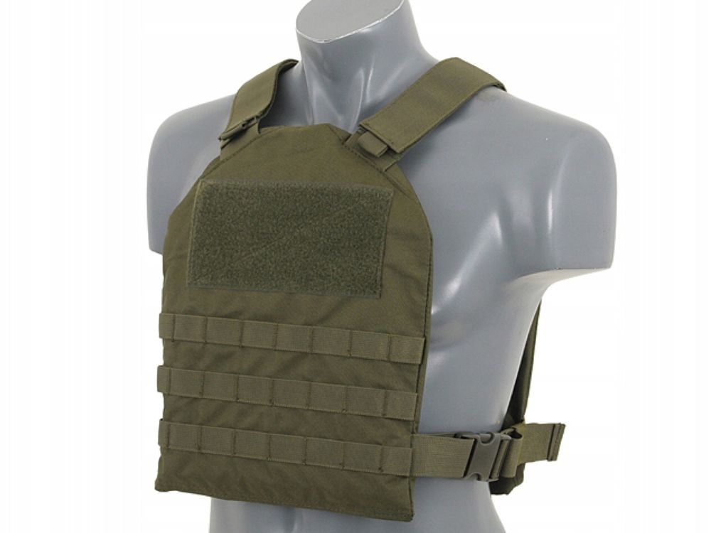 Kamizelka taktyczna plate carrier z atrapami płyt balistyczych EVA ASG