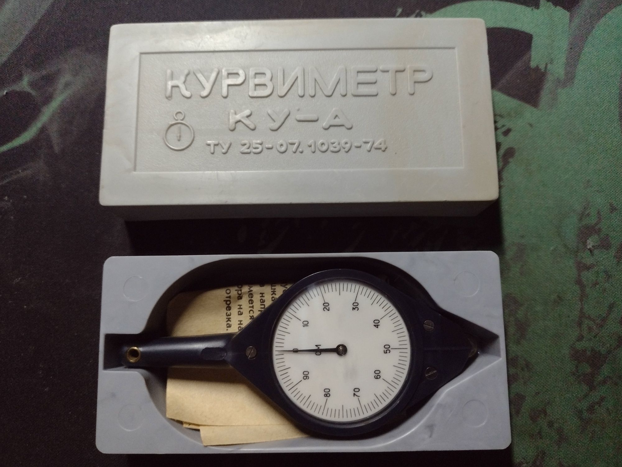 Курвиметр механический КУ-А для карт СССР
