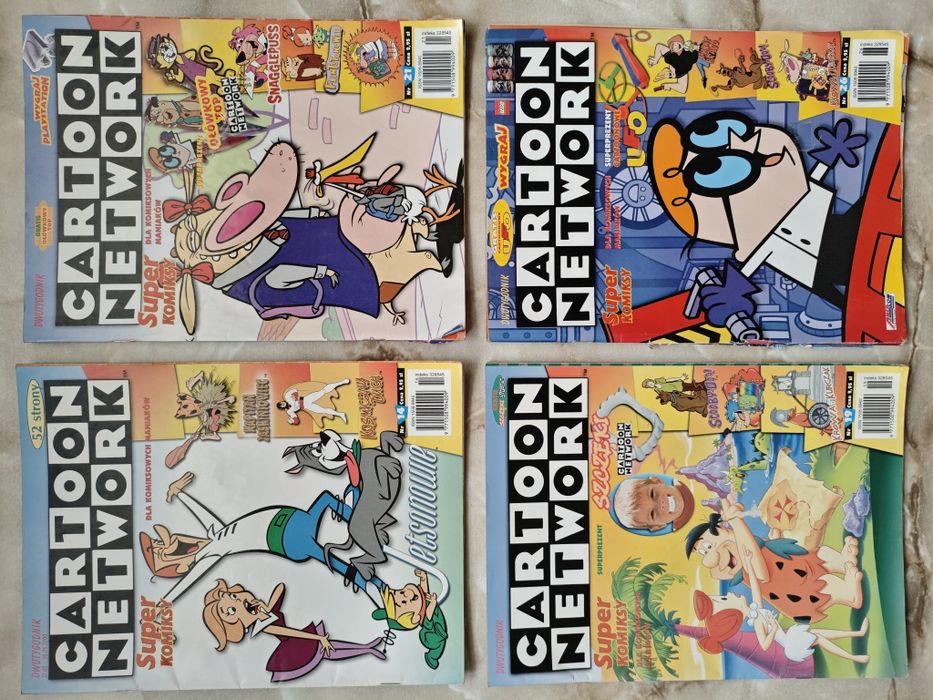 Komiksy czasopisma Cartoon Network - w rozsądnej cenie