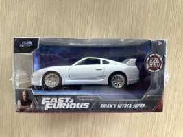 Fast & Furious Brian’s Toyota Supra Velocidade Furiosoa/Diecast