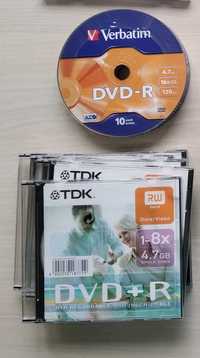 Диски DVD-R, +RW, -RW