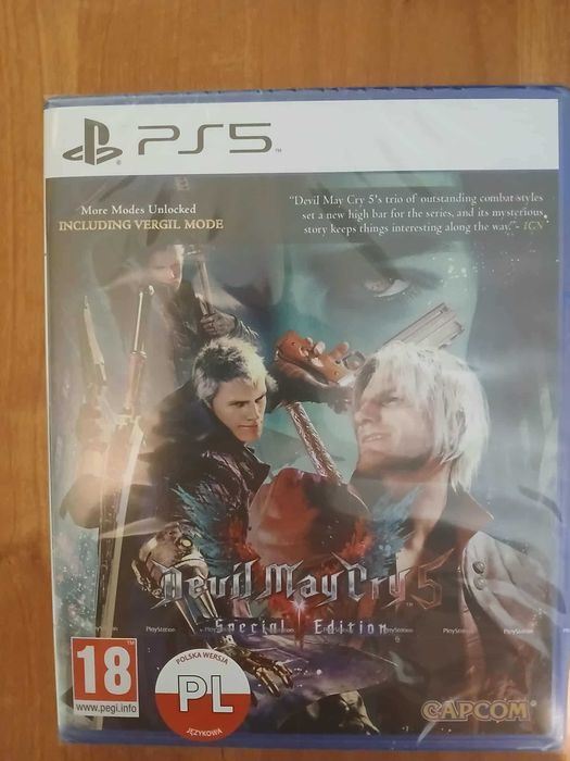 Devil May Cry 5: Special Edition – PS5 (NOWA, folia)