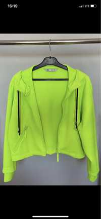 neonowa bluza zara