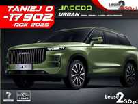 Jaecoo 7 • URBAN • 2025 • MAX RABAT 17 902 zł ! NAJTANIEJ w Polsce