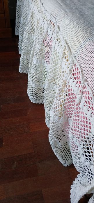 Colcha com folho, antiga