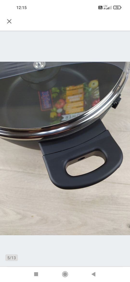Pinti Inox Power Xylan Garnek aluminiowy 24 cm 4,3 l Gaz Indukcja

Now