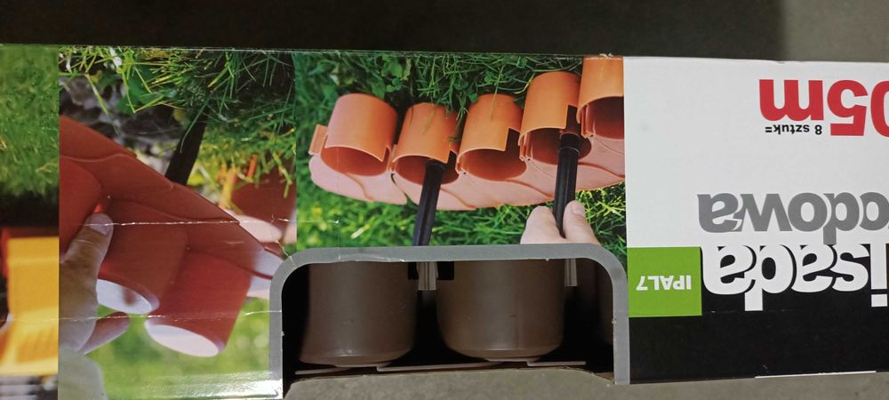 Palisada ogrodowa, płotek 4 metry nowy