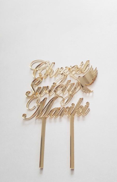 Topper personalizowany imię dziecka