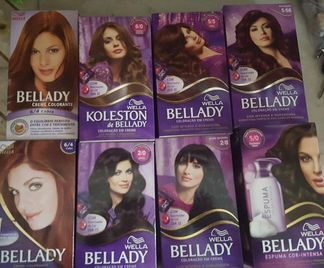 Tintas de cabelo Bellady