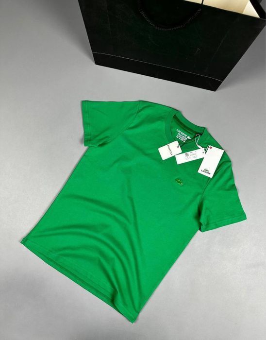 Lacoste футболка мужская Брендовая, унисекс женская