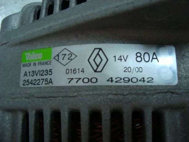 Alternadores Peugeot BMW Renault novos.