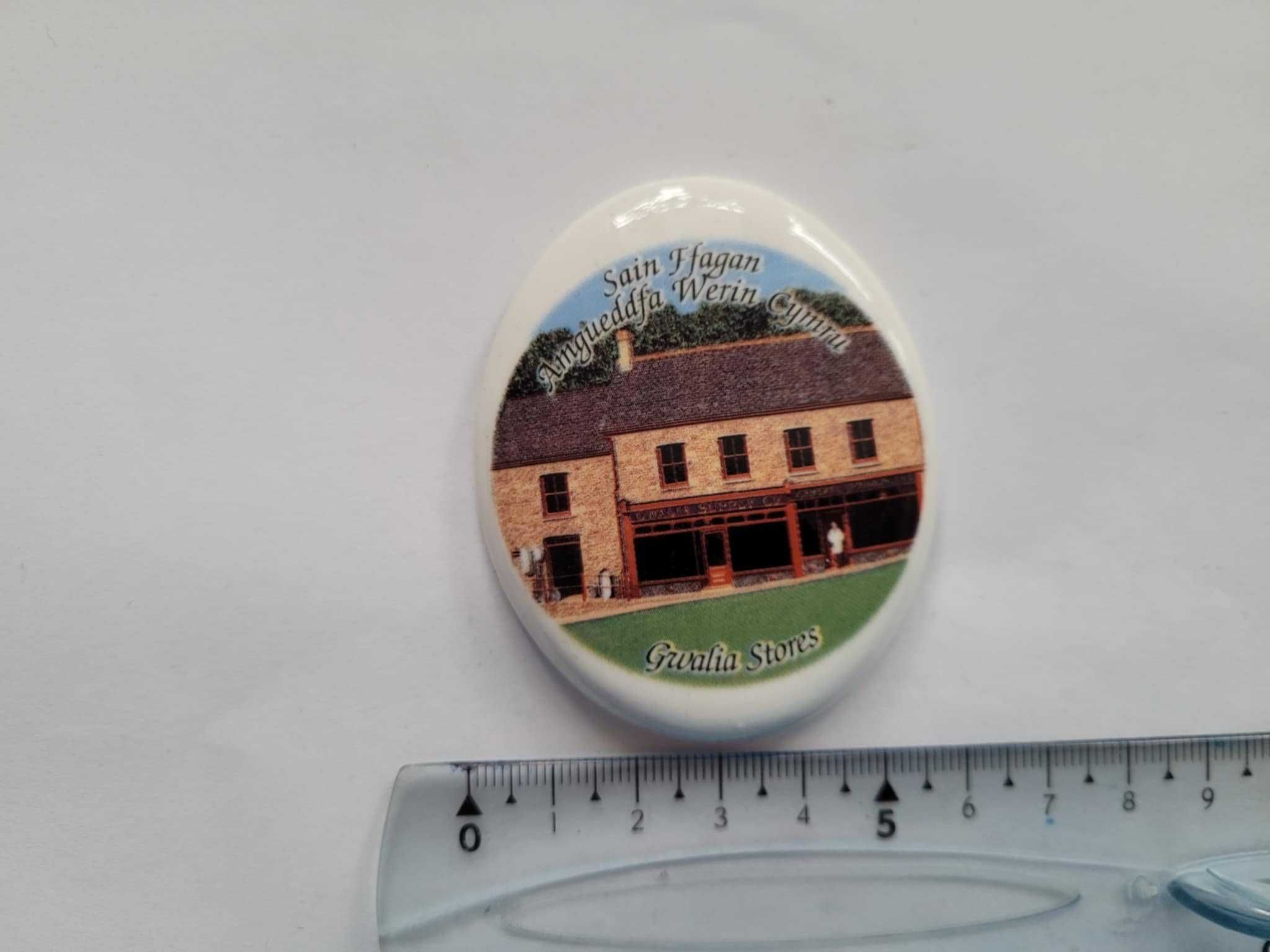 Magnes na lodówkę - 794c. SAIN FLAGAN Ceramiczny