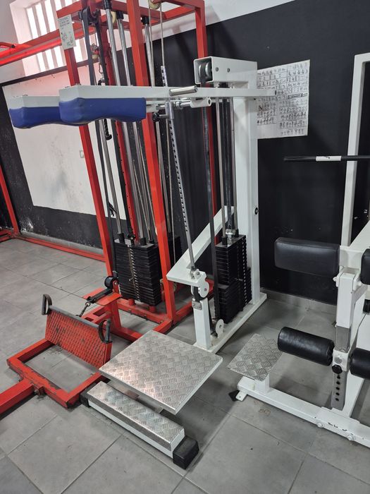 Gervasport máquina de agachamento e gêmeos