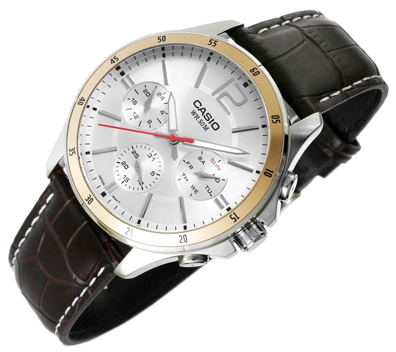 zegarek męski casio mtp-1374l-7avdf + box