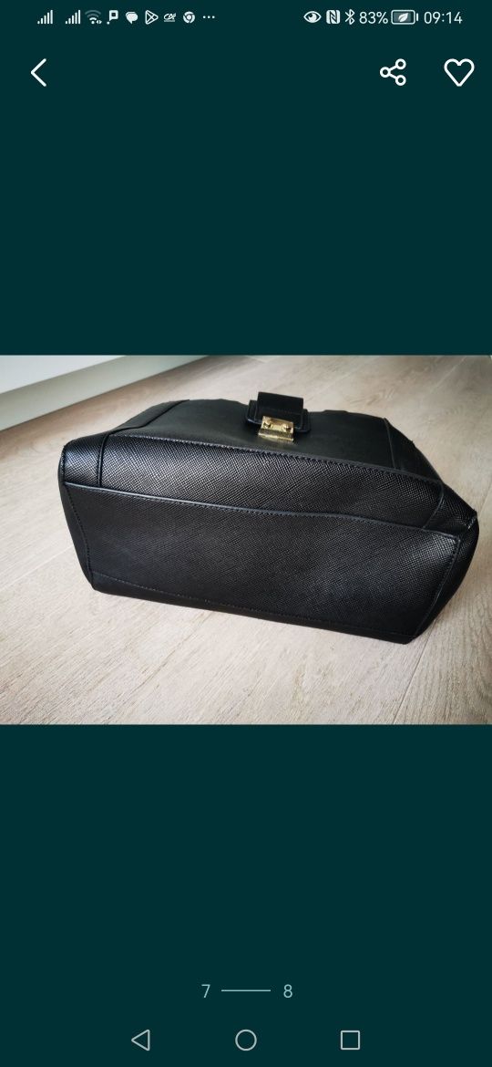 Torebka Zara Basic czarna