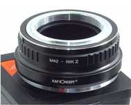 Adapter z gwint M42 na Nikon Z Z6 Z7 K&F Concept jakość ma znaczenie!