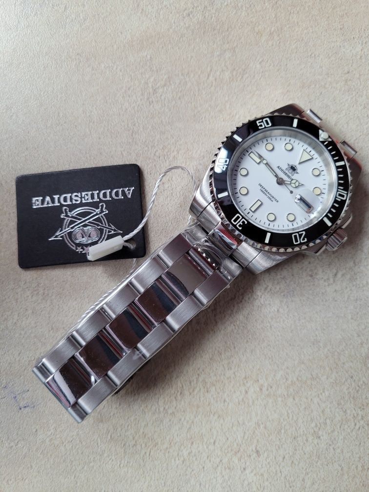 Zegarek Addiesdive homage Submariner 41mm NOWY