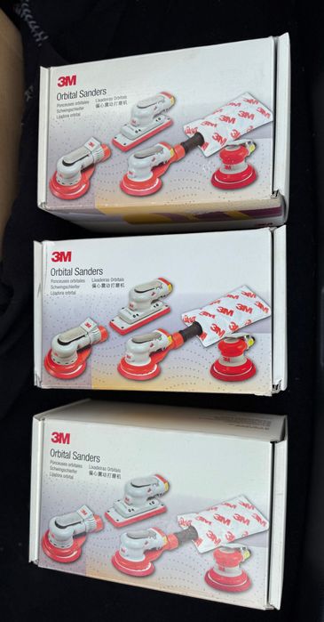 Пневматична орбітальна машинка 3M Elite, ø 150 Найнижча ціна в Україні