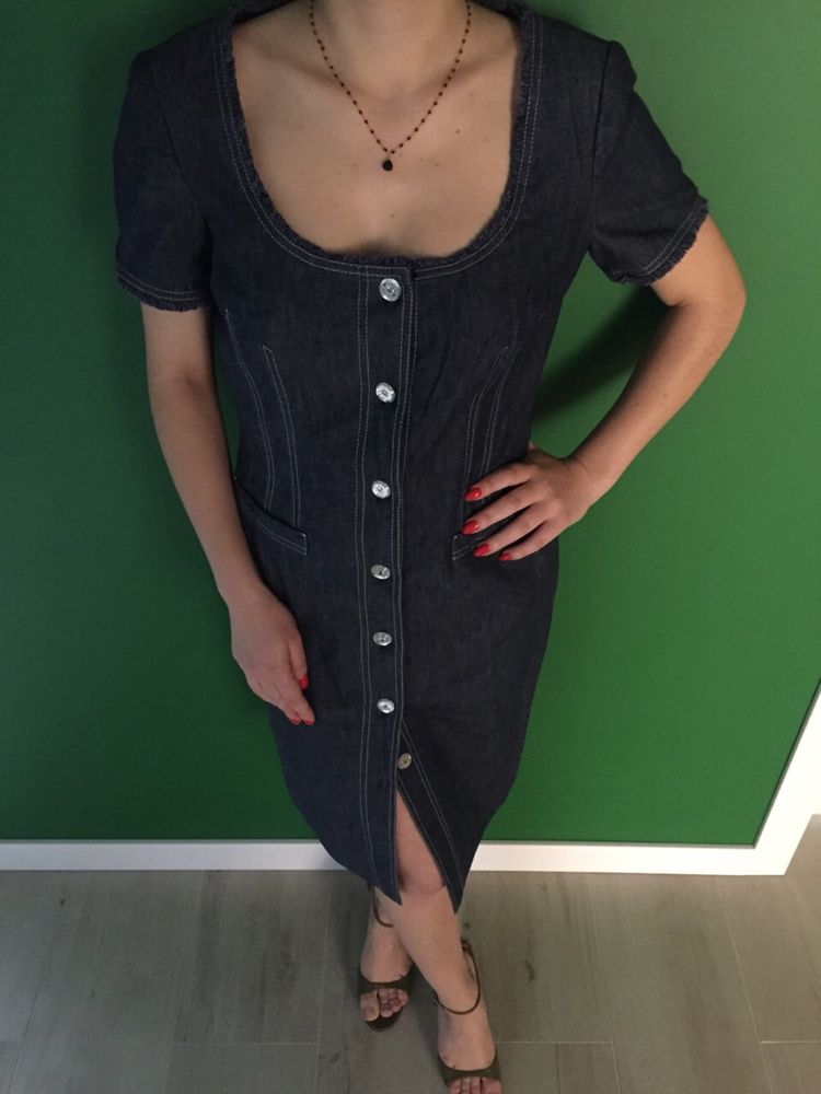 Трендове джинсове denim плаття Escada оригінал