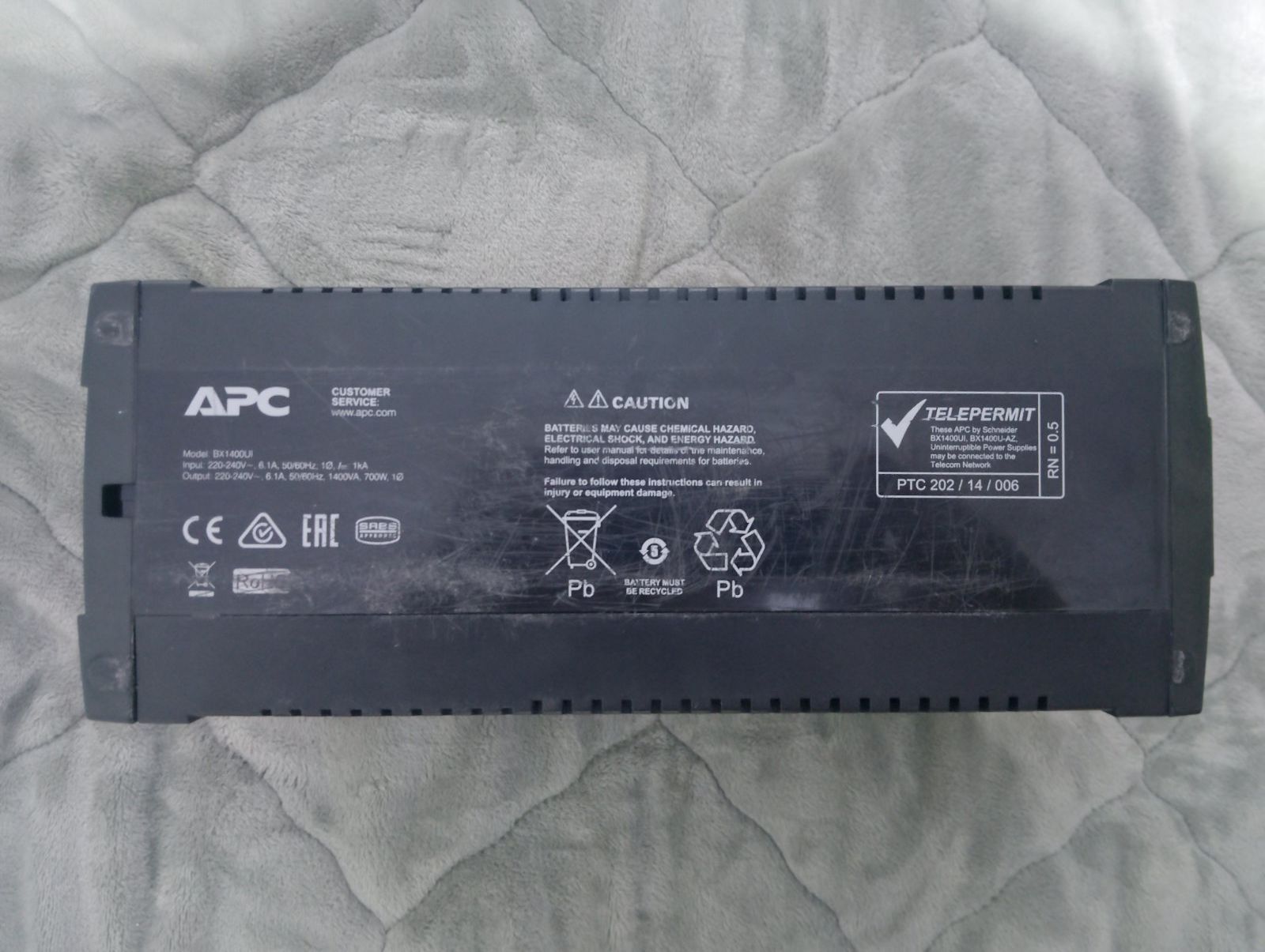 ДБЖ  APC Back-UPS 1400