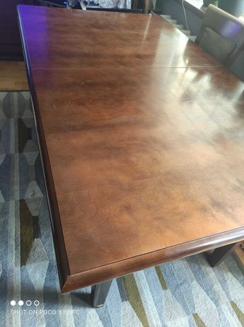Stół drewniany duży rozkładany