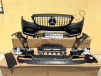 обвес с63 на w205 Mercedes c-class Бампер диффузор C63 205 мерседес