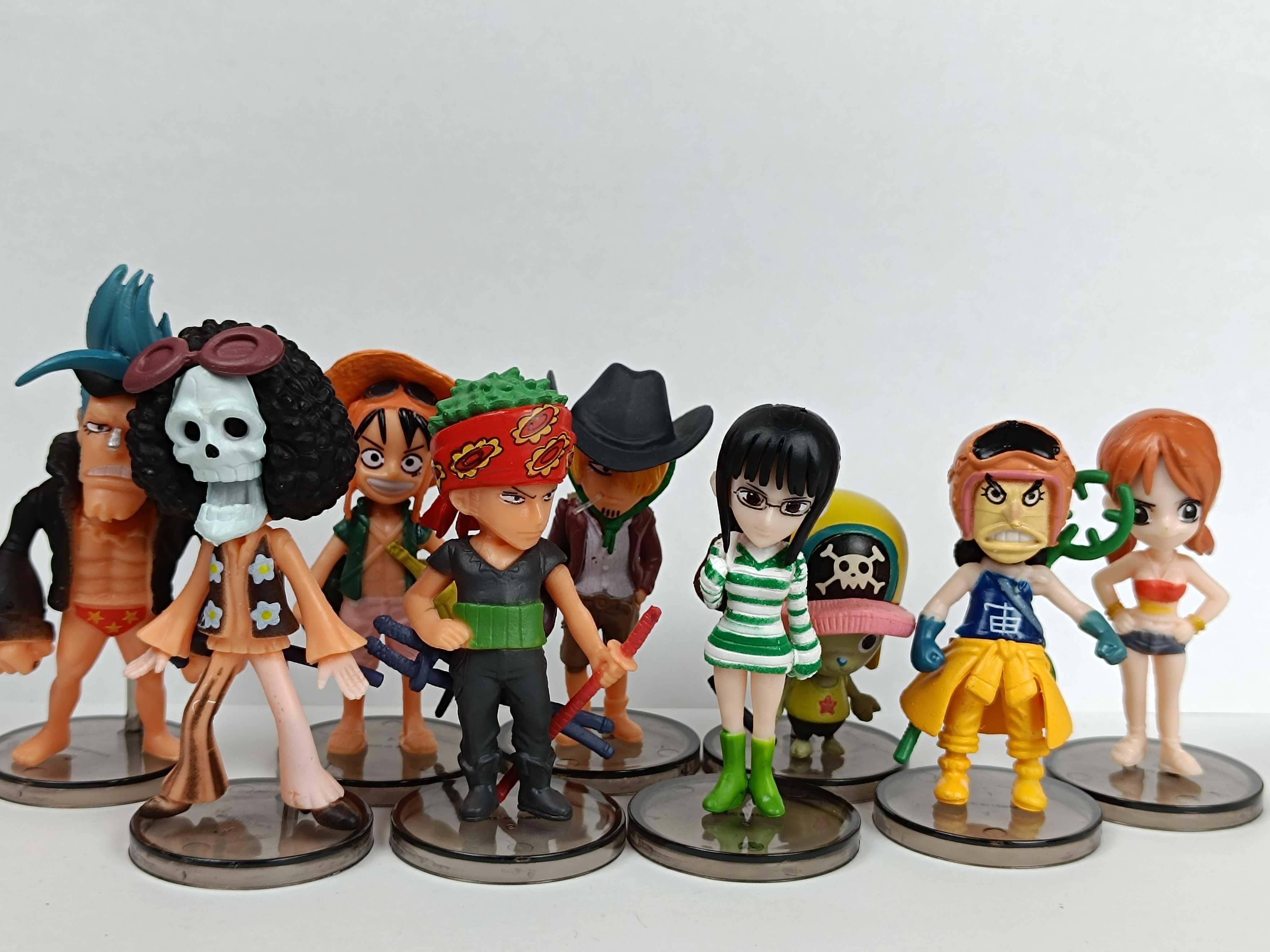 Figurki One Piece - 9szt.