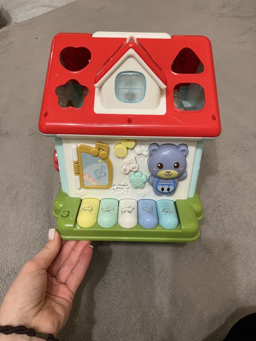 Будинок сортер, розвиваюча іграшка, будиночок