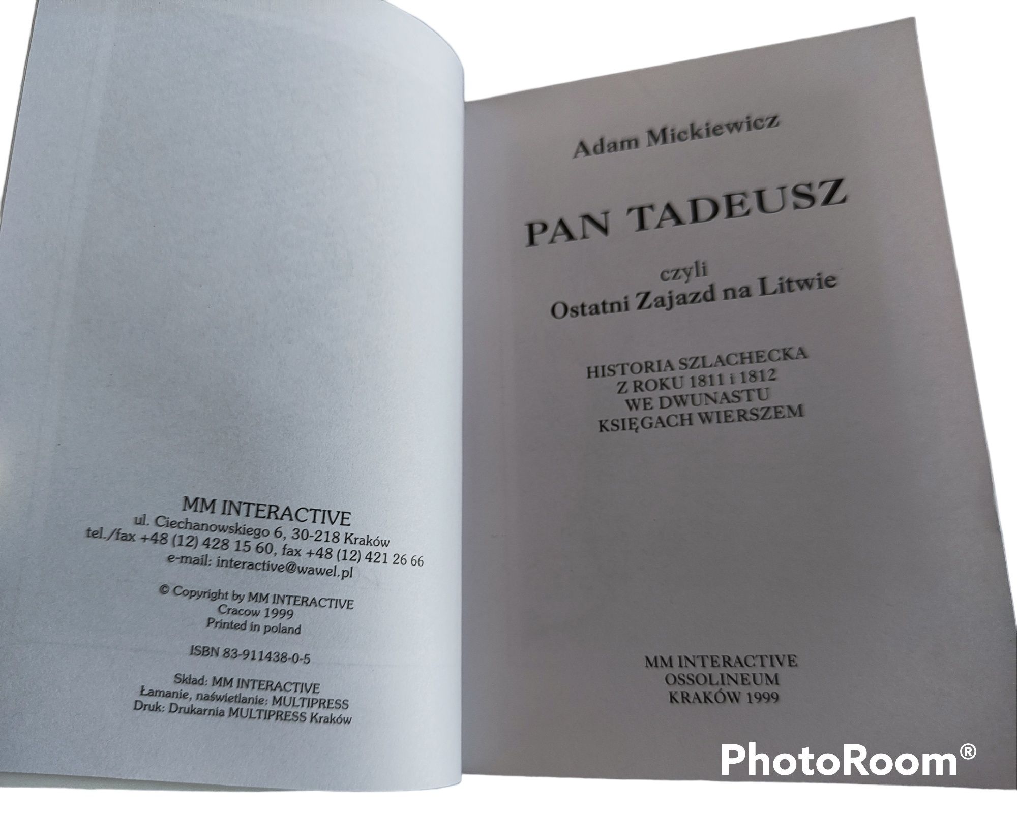 Pan Tadeusz Rękopis Wieszcza 2cd + książka