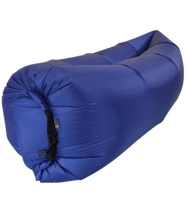 Nowy nadmuchiwany leżak / sofa – kolor niebieski