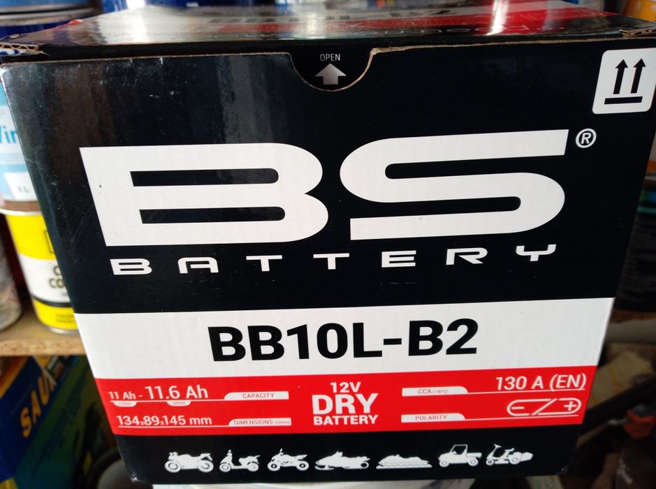 Bateria de moto como nova