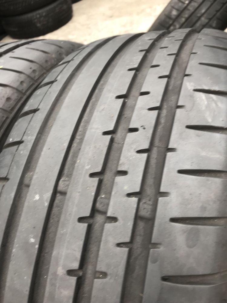 Continental 205/55r16 пара резина шини б/у склад оригінал літо