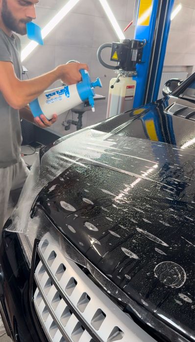 Поклейка авто та оптики захисною плівкою антигравійна плівка