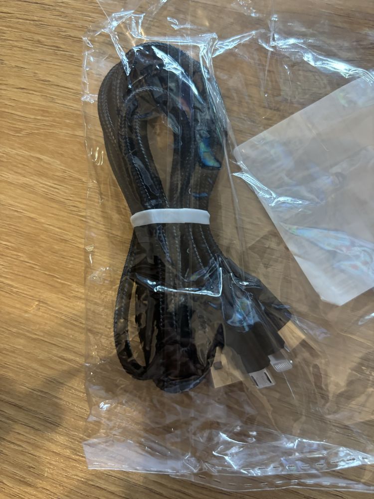 Kabel USB 3 w 1 Kabel ładowarki micro USB typu C kabel USB .