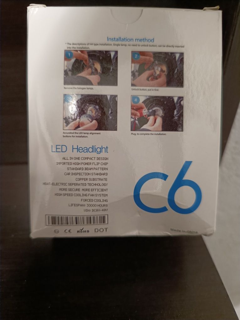 Vendo Lâmpadas H4 LED C6