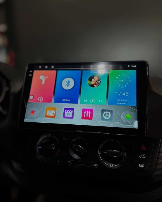 Rádio 1DIN • VW Up • SEAT Mii • SKODA Citigo • Android (2DIN) GPS