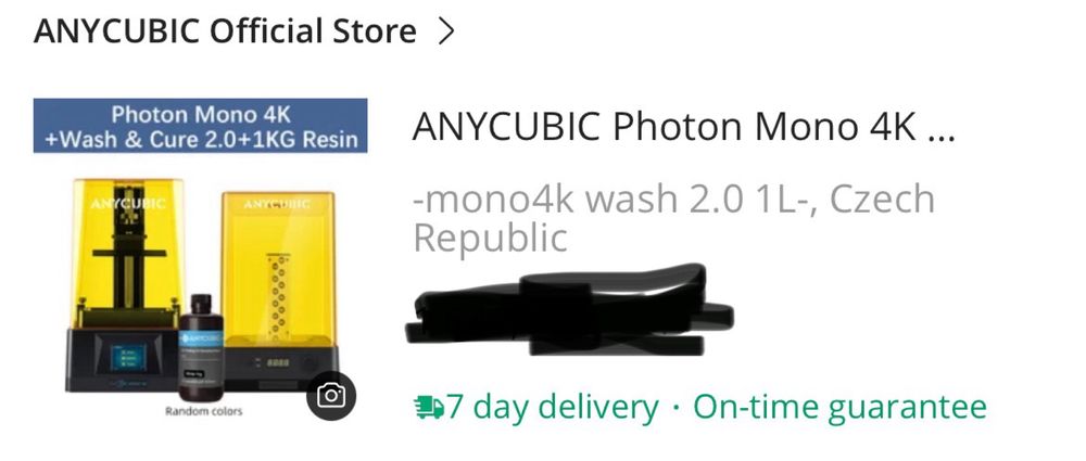 Drukarka 3D Anycubic Photon Mono 4K + Wash and cure 2