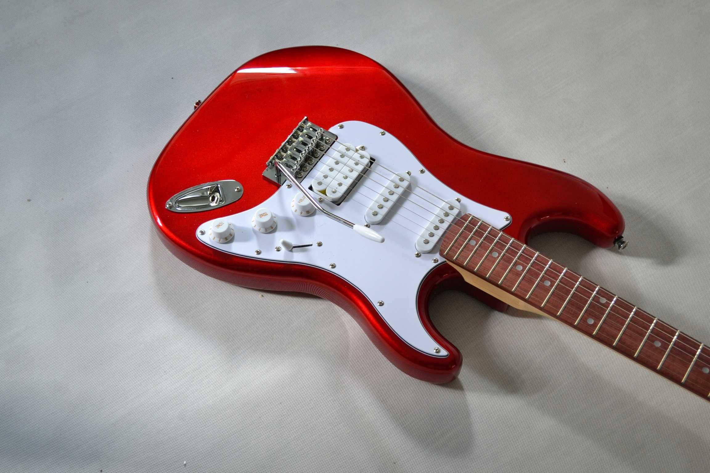 Harley Benton ST-20 HSS CA stratocaster nowa gitara - ustawiona!