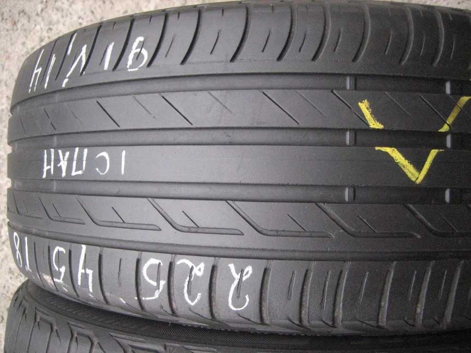 225/45 R18 91V Bridgestone TuranzaT001 Літо 2штуки