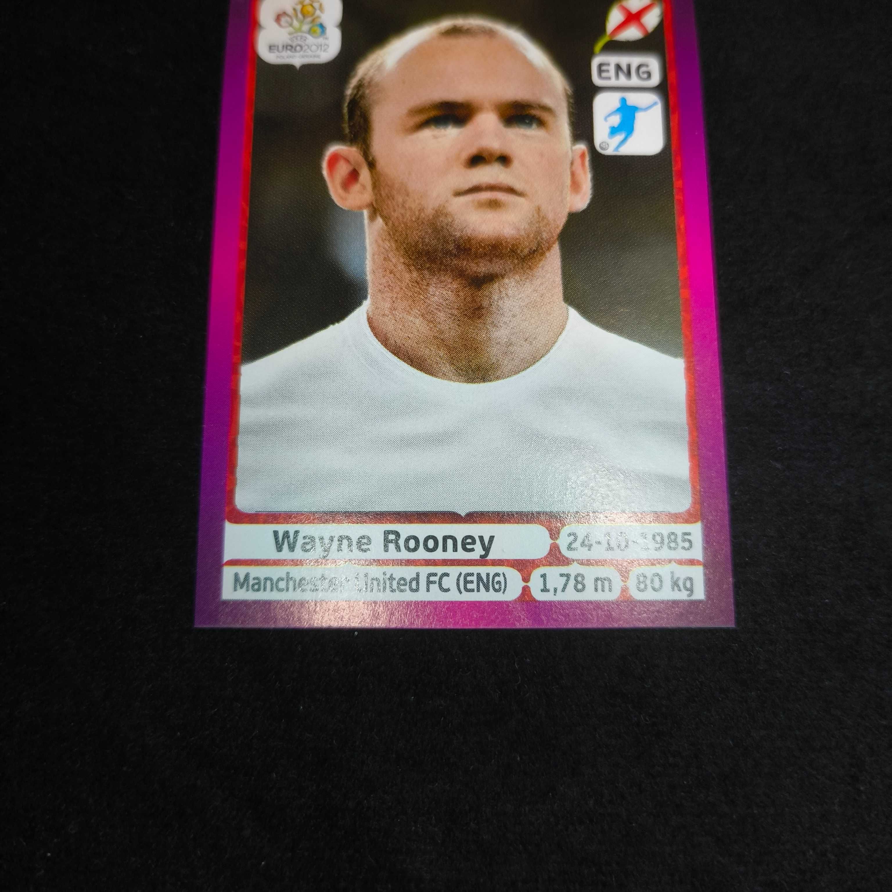 Cromo Wayne Rooney Euro 2012 Panini