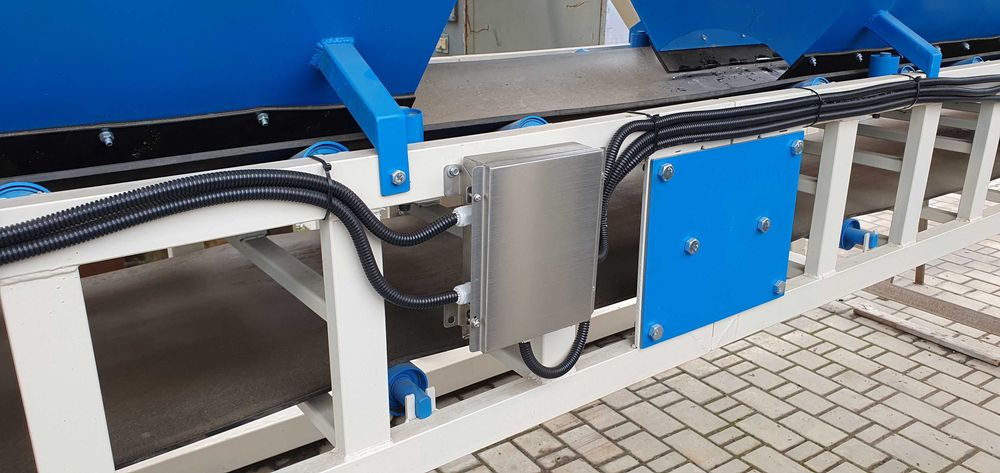 kosz zasypowy dozujący kruszywo ADM-1000  , Zespół ważąco dozujący